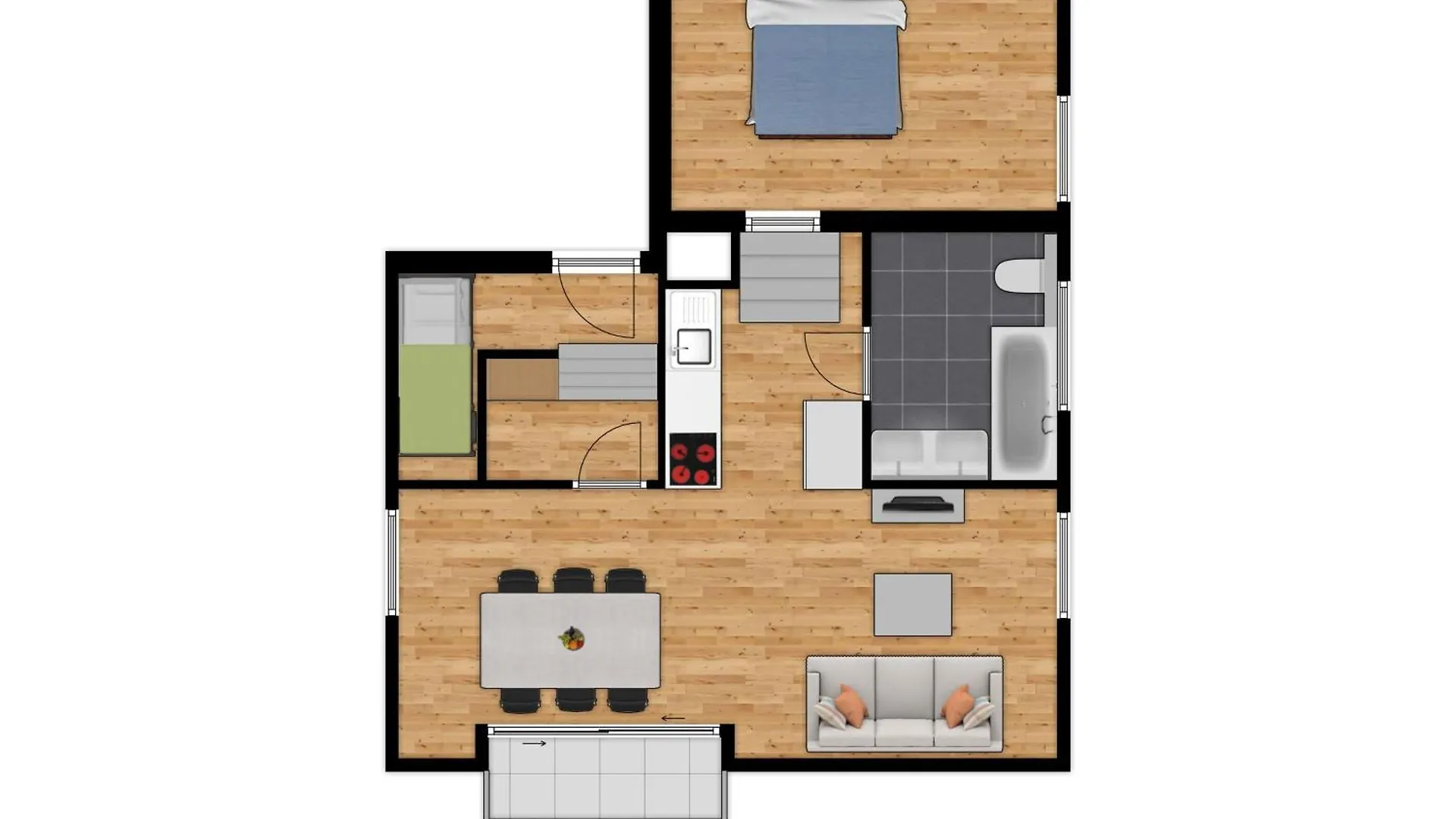 דירה Holiday Suites Westende - מידלקרק בלגיה